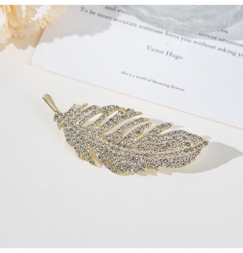 Accompany you with a grand and luxurious feather brooch, an elegant and high-end corsage, and a suit jacket pin