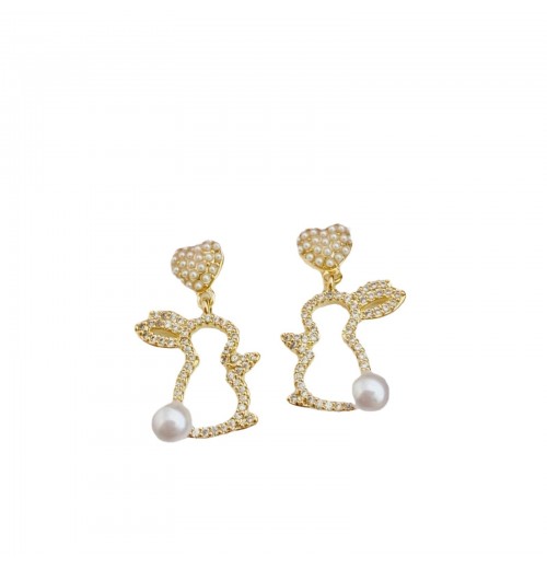 Easter asymmetrical stud earrings, a popular online celebrity, are exquisite and versatile earrings with a niche design. They are cross-border diamond-encrusted and pearles-encrusted Easter asymmetrical stud earrings, a popular online celebrity, are exquisite and versatile earrings with a niche design. They are cross-border diamond-encrusted and pearles-encrusted