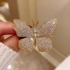 super beautiful French retro full of diamonds, exquisite and elegant butterfly brooch and brooch, versatile and elegant coat and overcoat pin super beautiful French retro full of diamonds, exquisite and elegant butterfly brooch and brooch, versatile and elegant coat and overcoat pin