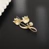 The new brooch for women is full of diamonds and flowers, suitable for suit overcoats. The brooch is fixed to prevent light leakage, giving a high-end, exquisite and trendy look The new brooch for women is full of diamonds and flowers, suitable for suit overcoats. The brooch is fixed to prevent light leakage, giving a high-end, exquisite and trendy look