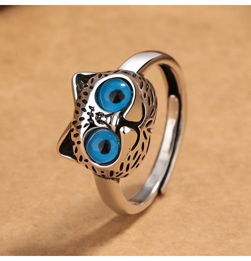 Cross-border best-selling eco-friendly high-end retro cat ring for both men and women, with a unique and elegant style that is fashionable and cool, a perfect gift for your best friend Cross-border best-selling eco-friendly high-end retro cat ring for both men and women, with a unique and elegant style that is fashionable and cool, a perfect gift for your best friend