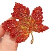 Brooches for women with a high-end feel, niche wholesale, high-end pins, elegant temperament, fixed suit accessories, autumn leaf style Brooches for women with a high-end feel, niche wholesale, high-end pins, elegant temperament, fixed suit accessories, autumn leaf style