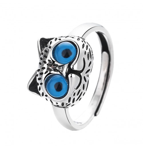 Cross-border best-selling eco-friendly high-end retro cat ring for both men and women, with a unique and elegant style that is fashionable and cool, a perfect gift for your best friend Cross-border best-selling eco-friendly high-end retro cat ring for both men and women, with a unique and elegant style that is fashionable and cool, a perfect gift for your best friend