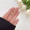 Pearl stud earrings for ear piercing, small and exquisite earrings for sleeping, new style, exquisitely diamond-encrusted Pearl stud earrings for ear piercing, small and exquisite earrings for sleeping, new style, exquisitely diamond-encrusted
