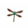 Cross-border bestseller European and American style alloy full diamond dragonfly brooch, elegant and versatile women's clothing corsages, accessories and pins Cross-border bestseller European and American style alloy full diamond dragonfly brooch, elegant and versatile women's clothing corsages, accessories and pins
