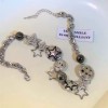 Sweet and cool hot girl star button necklace for women, new hit, trendy and niche design, high-end y2k collarbone chain Sweet and cool hot girl star button necklace for women, new hit, trendy and niche design, high-end y2k collarbone chain