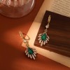 The new earrings of  are elegant, light luxury, high-end and exquisite for women