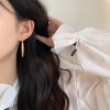 Silver needle tassel line earrings, new Spring/Summer bestseller, high-end retro Hong Kong-style earrings and stud accessories for women Silver needle tassel line earrings, new Spring/Summer bestseller, high-end retro Hong Kong-style earrings and stud accessories for women