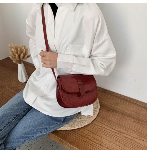 Leather Buckle Bag Leather Buckle Bag