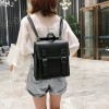 Leather buckle backpack Leather buckle backpack